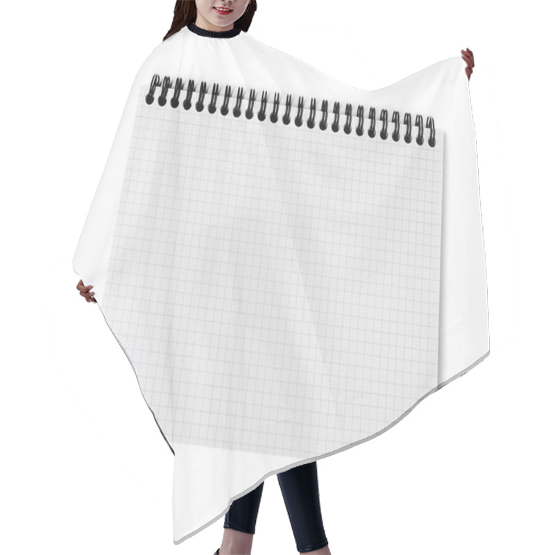 Personality  Ring Binder On White Background Hair Cutting Cape