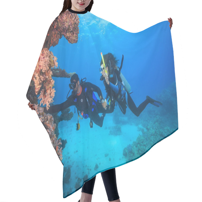 Personality  The Discovery Of The Underwater World Hair Cutting Cape