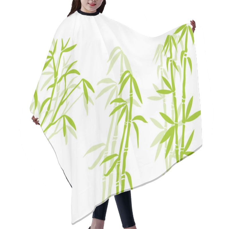 Personality  Bamboo, Vector Hair Cutting Cape