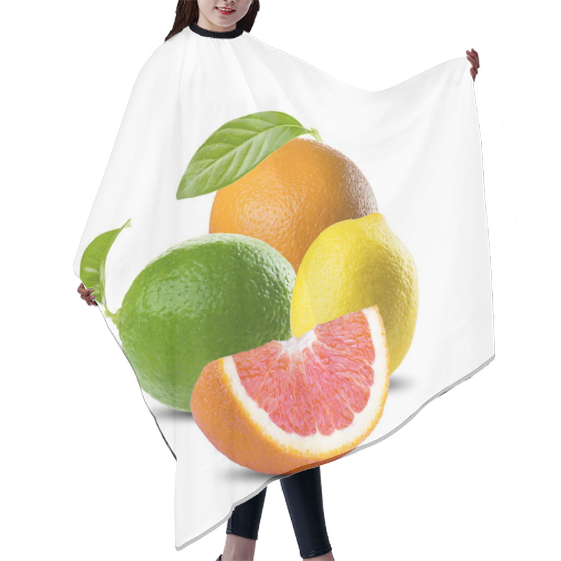 Personality  Set Of Citrus Fruits Hair Cutting Cape