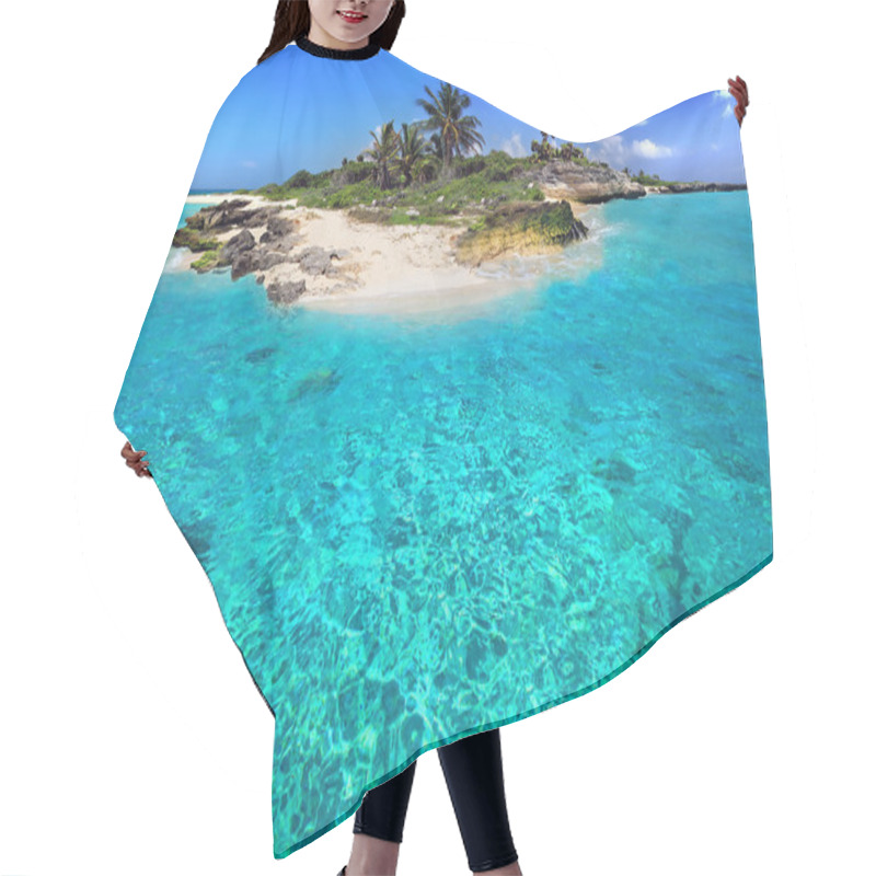 Personality  Caribbean Island Hair Cutting Cape