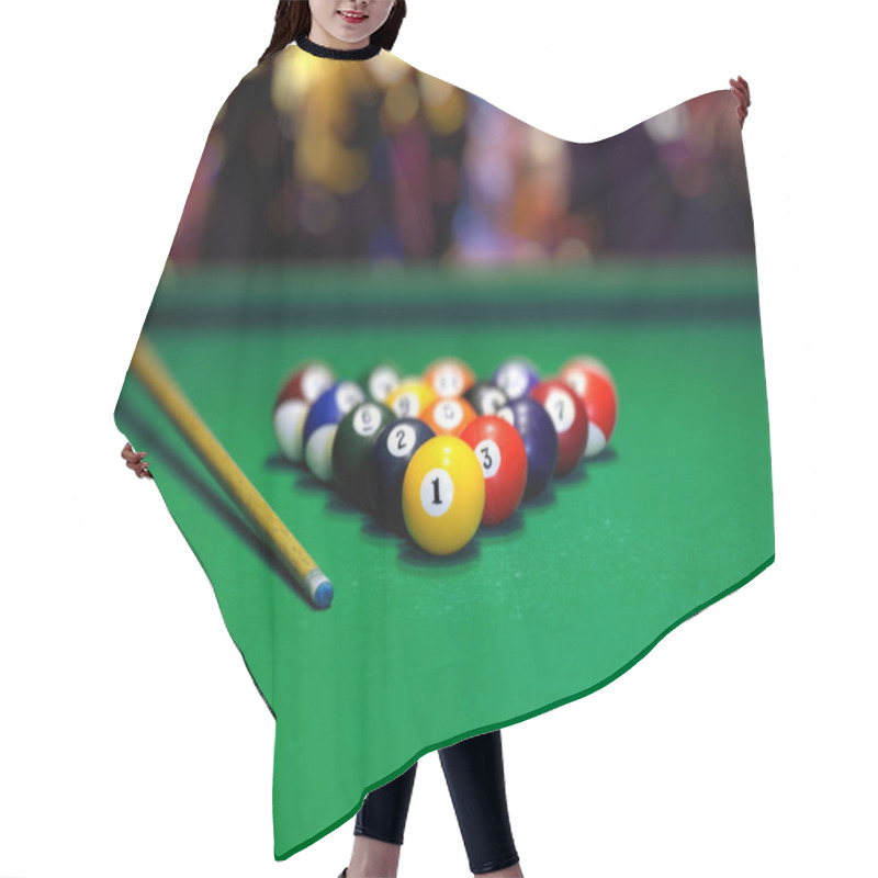 Personality  Billiards Hair Cutting Cape