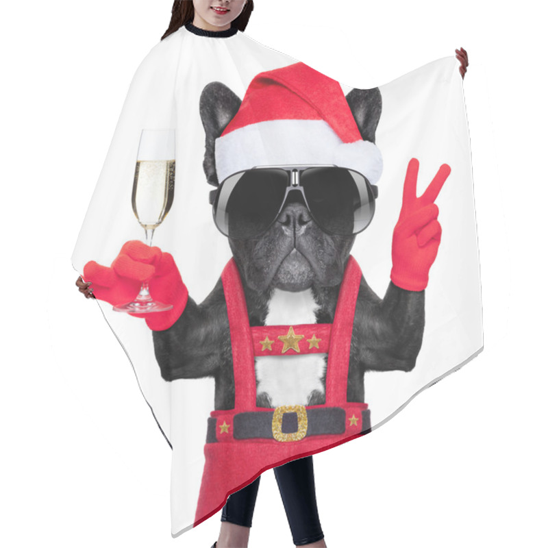 Personality  Christmas Dog Hair Cutting Cape