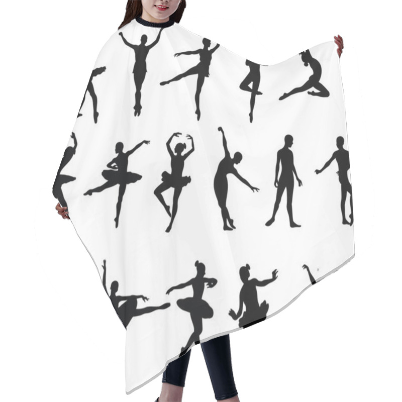 Personality  Ballet Dancer Hair Cutting Cape