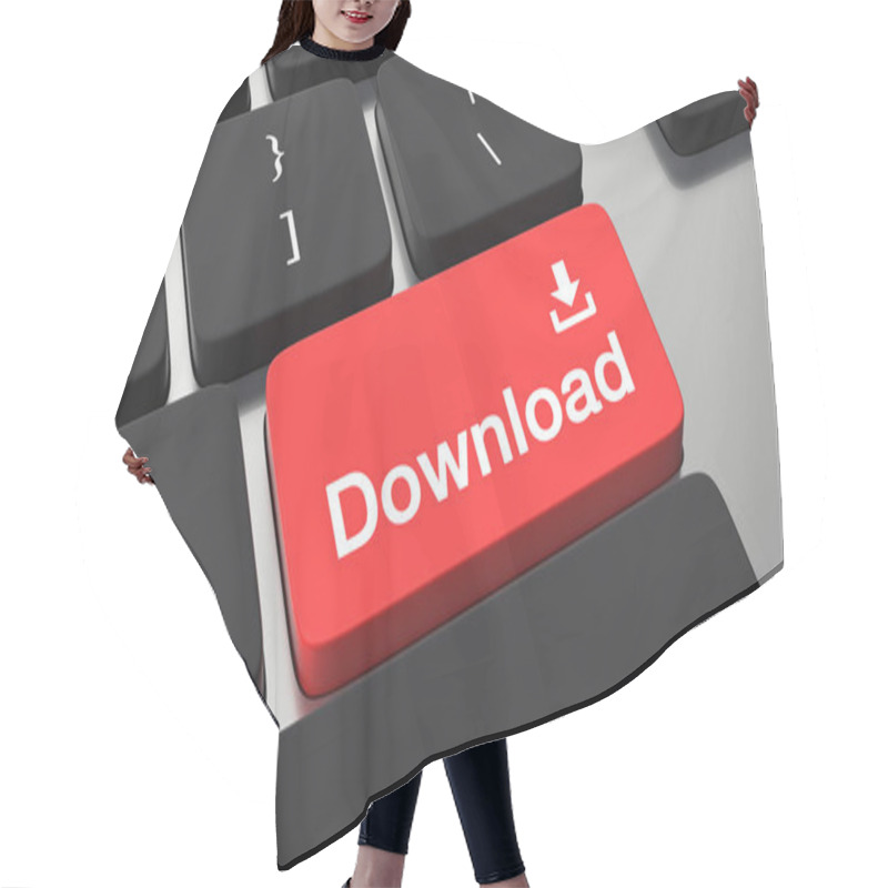 Personality  Download Concept Hair Cutting Cape