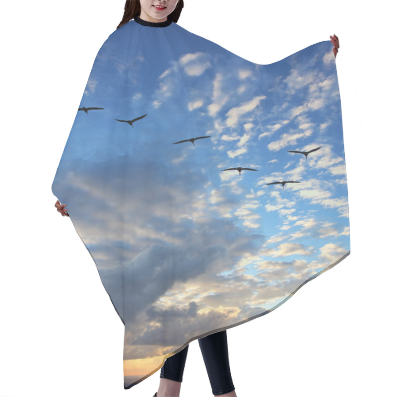 Personality  Migratory Birds Hair Cutting Cape