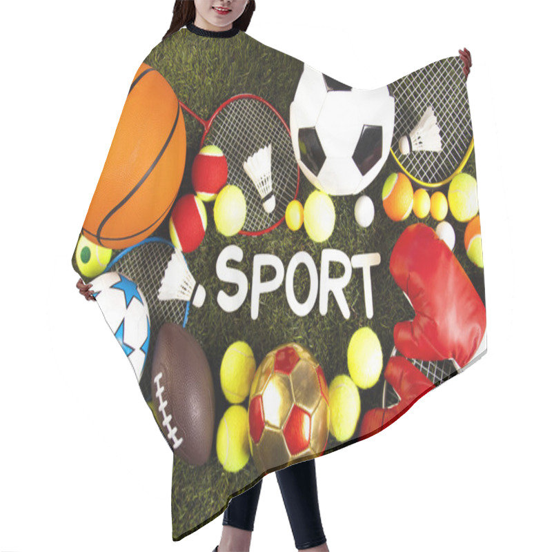 Personality  Sport Equipment And Balls Hair Cutting Cape