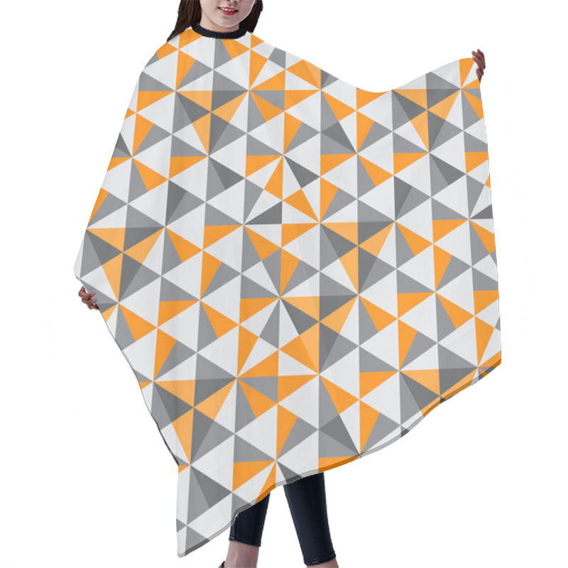 Personality  Abstract Geometric Background Hair Cutting Cape