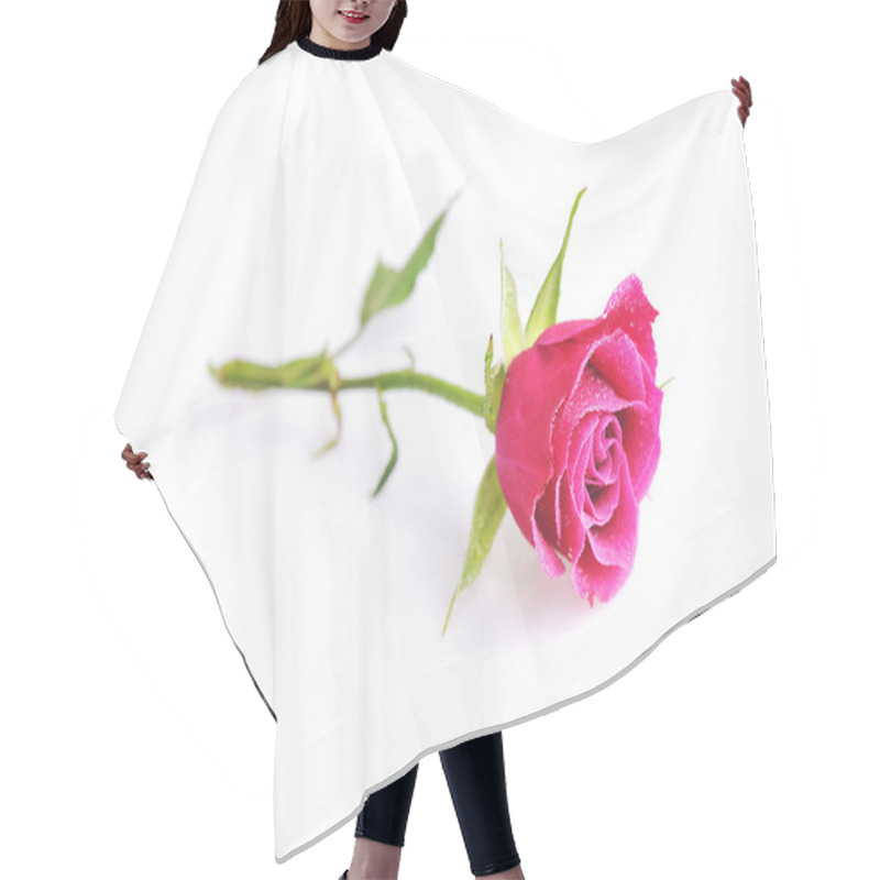 Personality  Pink Rose Close Up Hair Cutting Cape