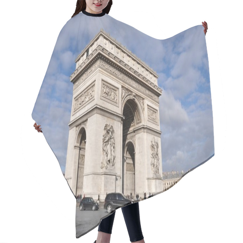 Personality  The Arc De Triomphe In Paris Hair Cutting Cape