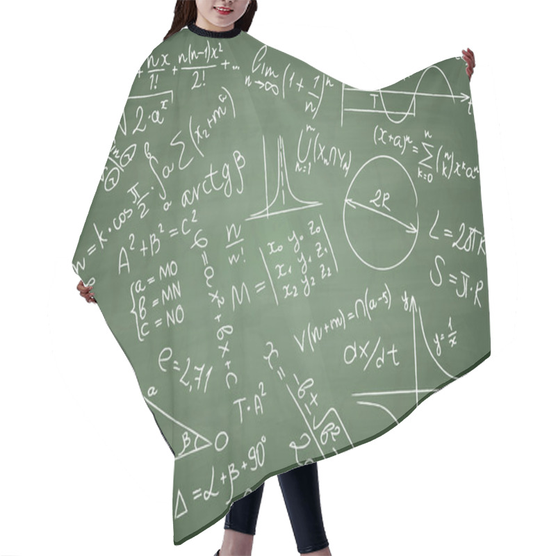 Personality  Mathematical Formulas Hair Cutting Cape