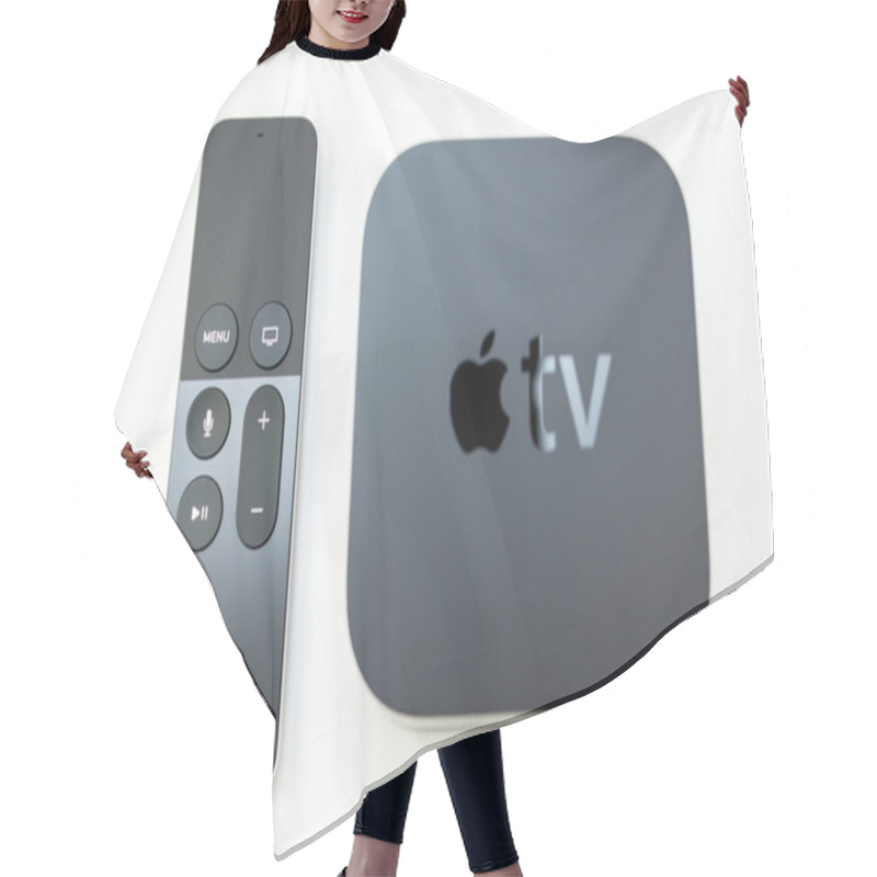 Personality  New Apple TV Media Streaming Player Microconsole Hair Cutting Cape