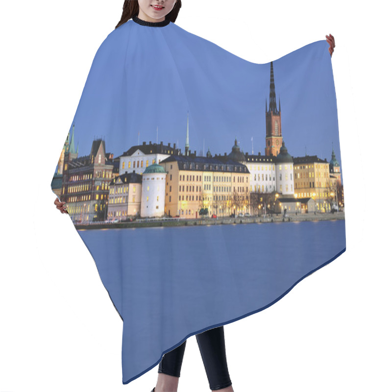 Personality  Riddarholmen In Central Stockholm Hair Cutting Cape