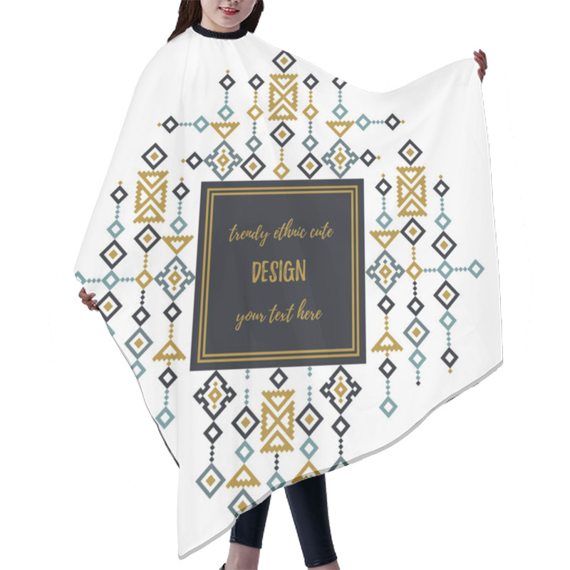 Personality   Modern Flyer Design In With Frame Hair Cutting Cape