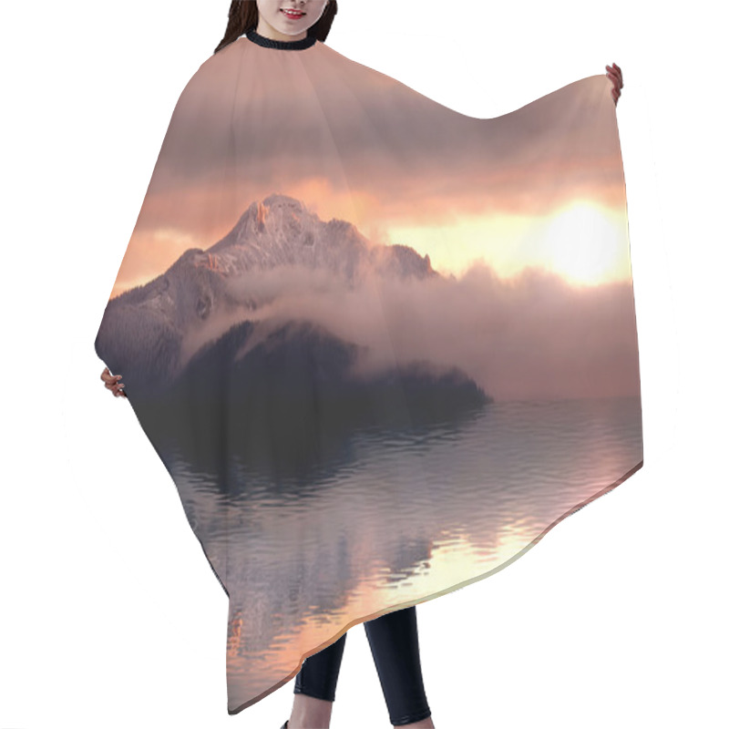 Personality  Mystic Sunset Hair Cutting Cape