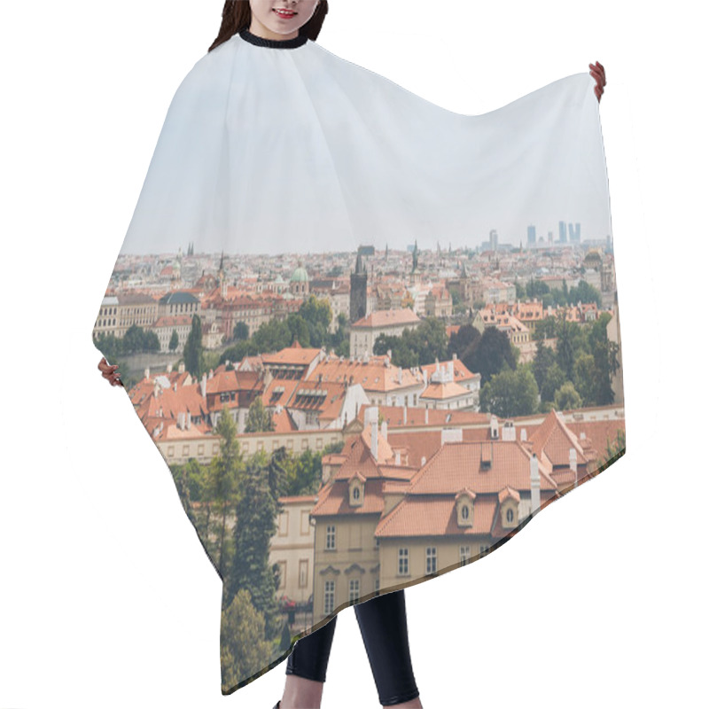 Personality  Beautiful Prague Old Town Cityscape With Ancient Architecture, Prague, Czech Republic  Hair Cutting Cape