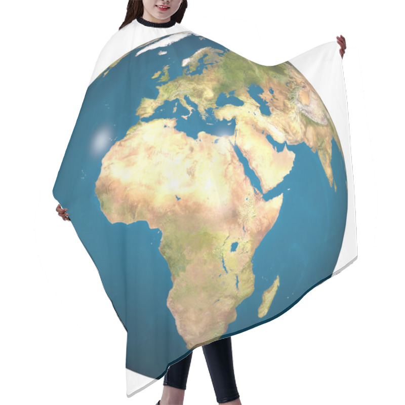 Personality  Earth Model Hair Cutting Cape