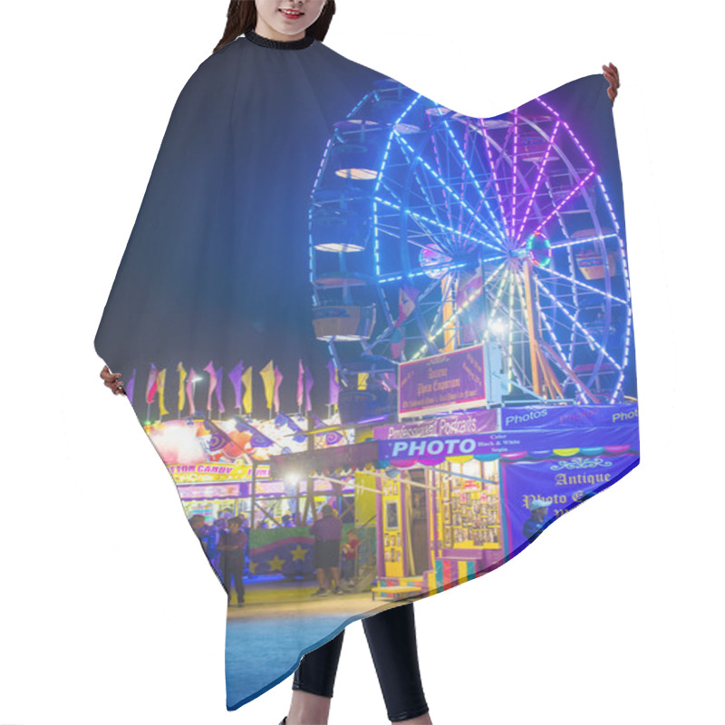 Personality  The Clark County Fair And Rodeo  Hair Cutting Cape