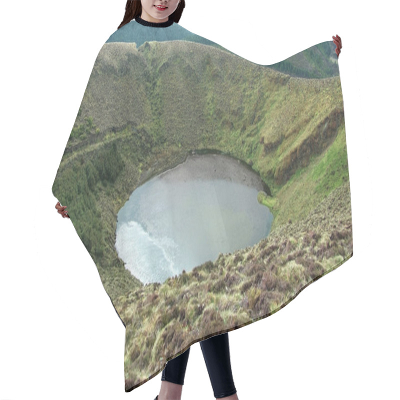 Personality  Crater Lake At The Azores Hair Cutting Cape