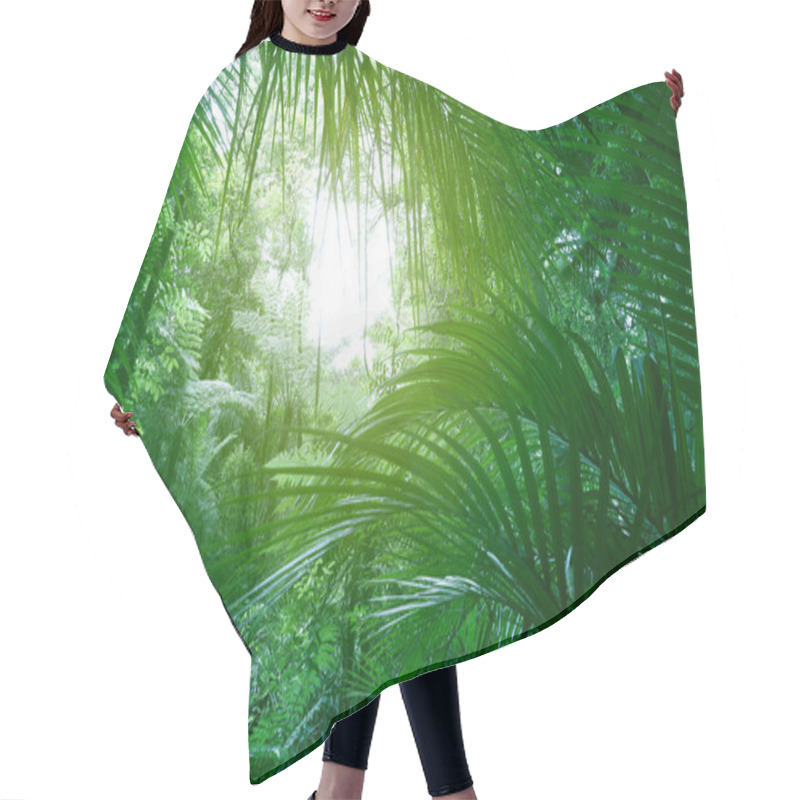 Personality  Canopy Of Jungle Hair Cutting Cape