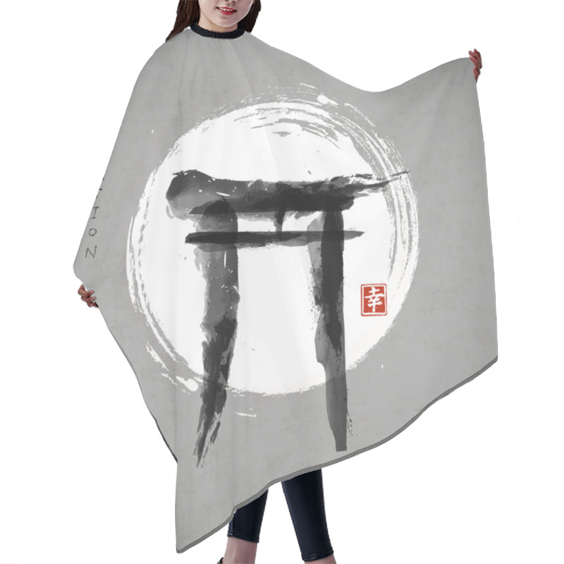 Personality  Torii Gates In Japanese Style Hair Cutting Cape