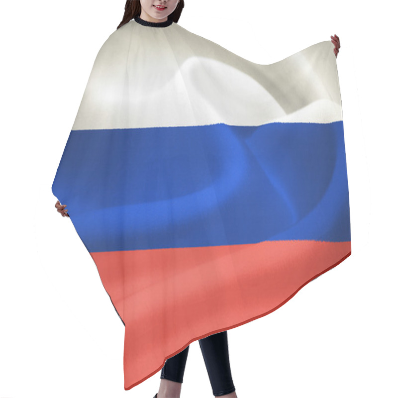 Personality  Flag Of Russia Hair Cutting Cape