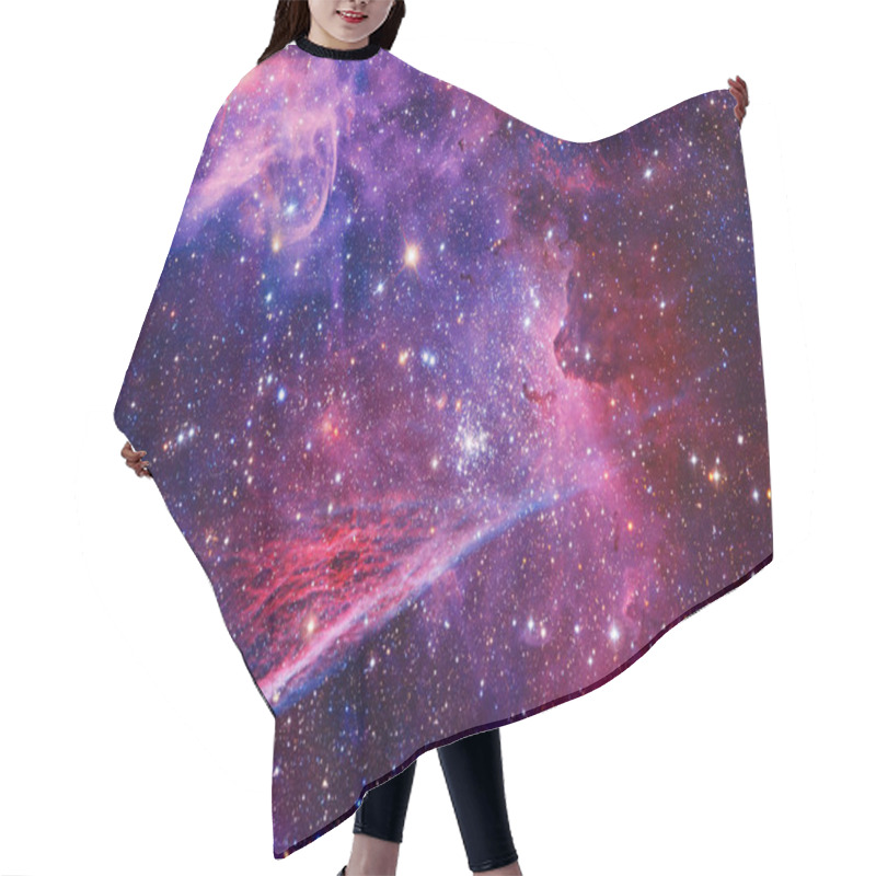 Personality  Outer Space. Science Fiction Cosmos. Elements Of This Image Furnished By NASA Hair Cutting Cape