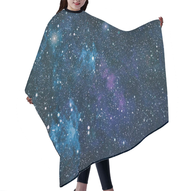 Personality  Futuristic Abstract Space Background. Night Sky With Stars And Nebula. Elements Of This Image Furnished By NASA Hair Cutting Cape