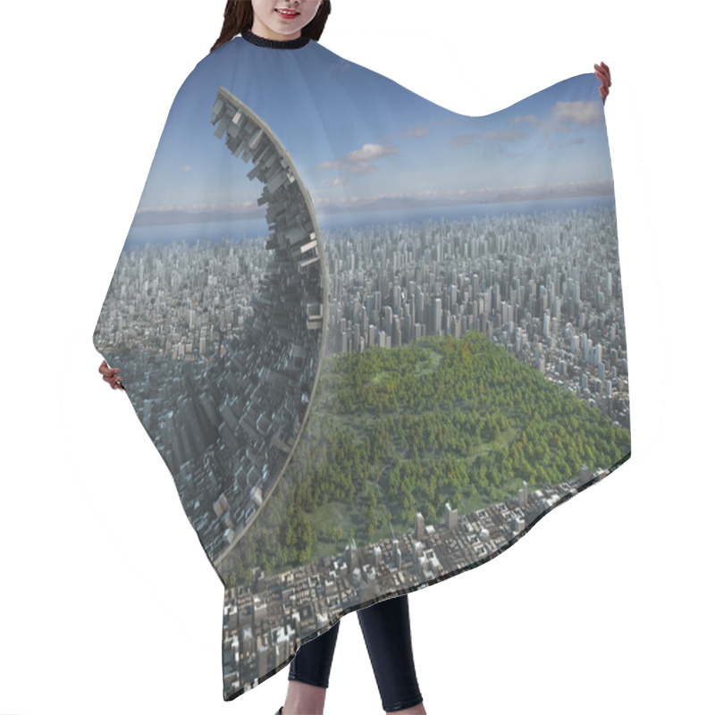 Personality  Urban Development Hair Cutting Cape