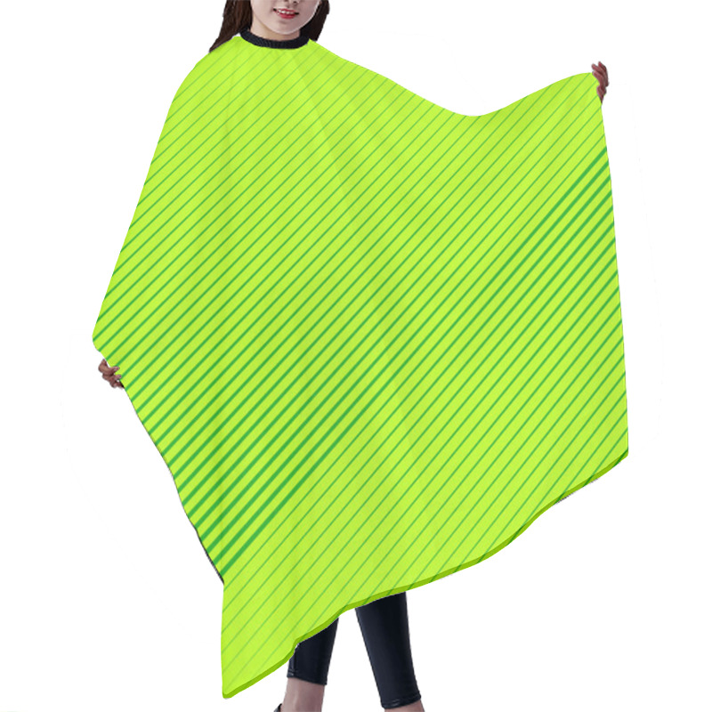 Personality  Diagonal Abstract Lines Background Hair Cutting Cape