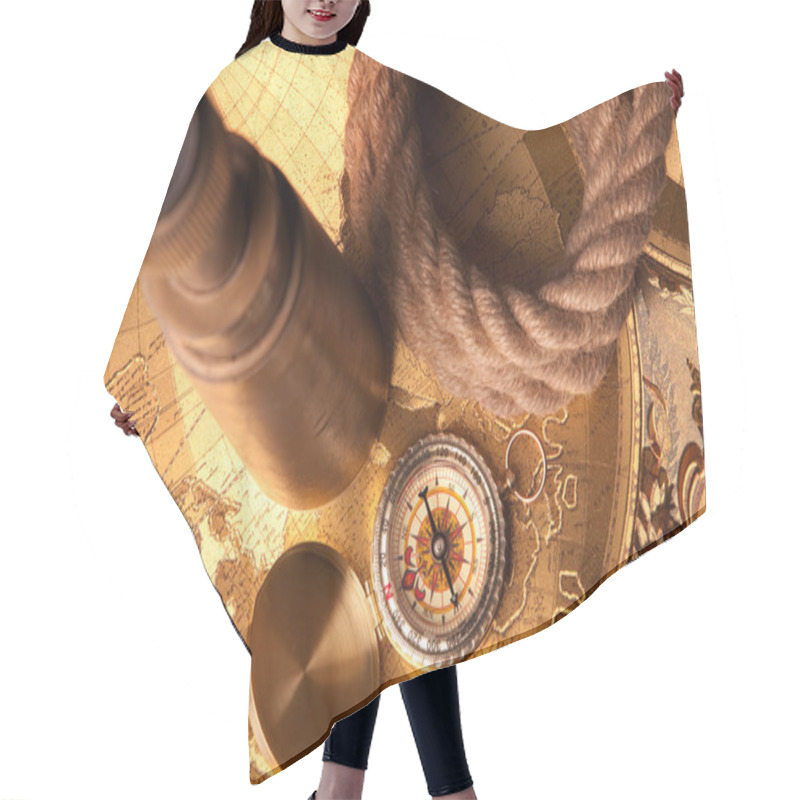 Personality  Explore The World Hair Cutting Cape