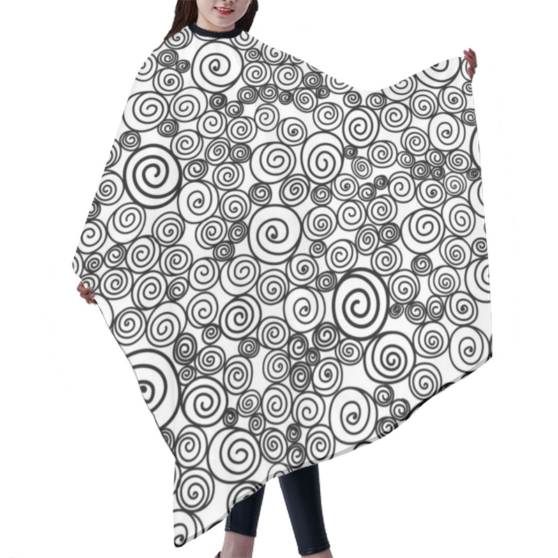 Personality  Spirals Hair Cutting Cape