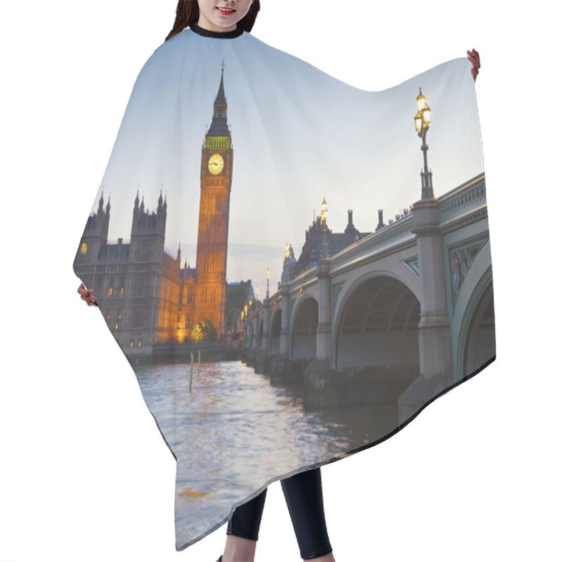 Personality  Westminster, London Hair Cutting Cape