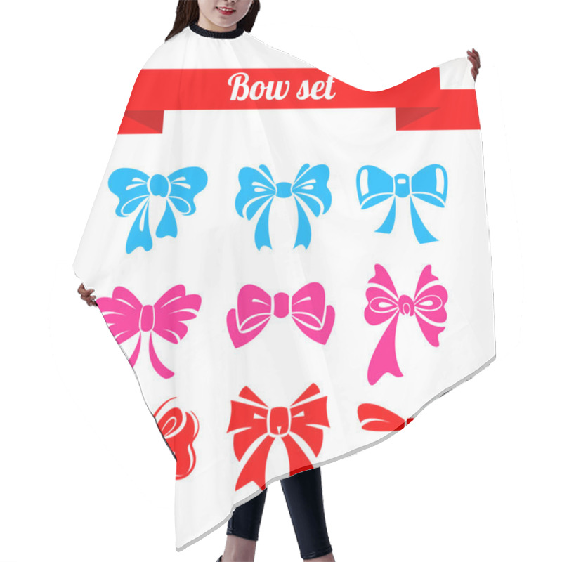 Personality  Bow Set Hair Cutting Cape