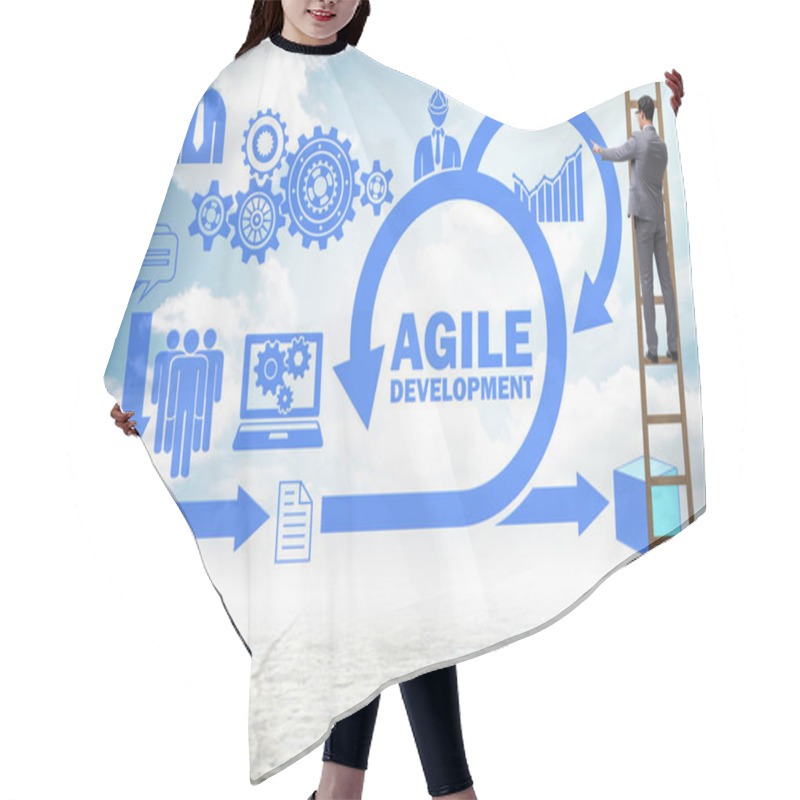 Personality  Concept Of Agile Software Development Hair Cutting Cape