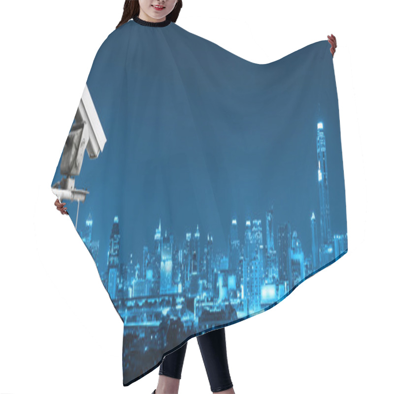 Personality  Security Camera Hair Cutting Cape