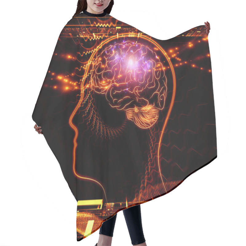 Personality  Light Of The Mind Hair Cutting Cape