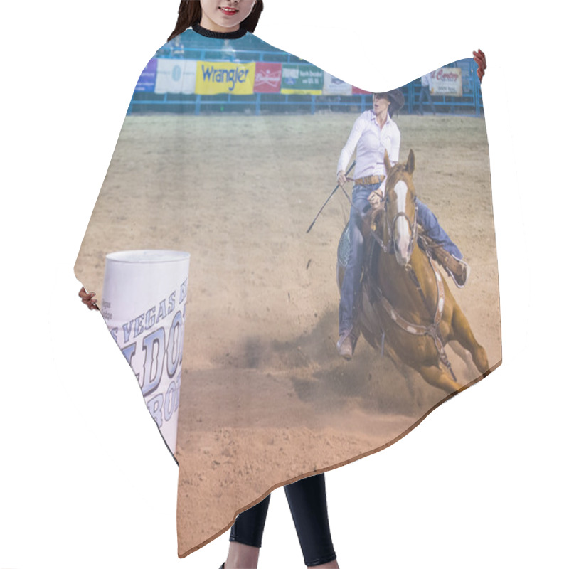 Personality  Helldorado Days Rodeo Hair Cutting Cape