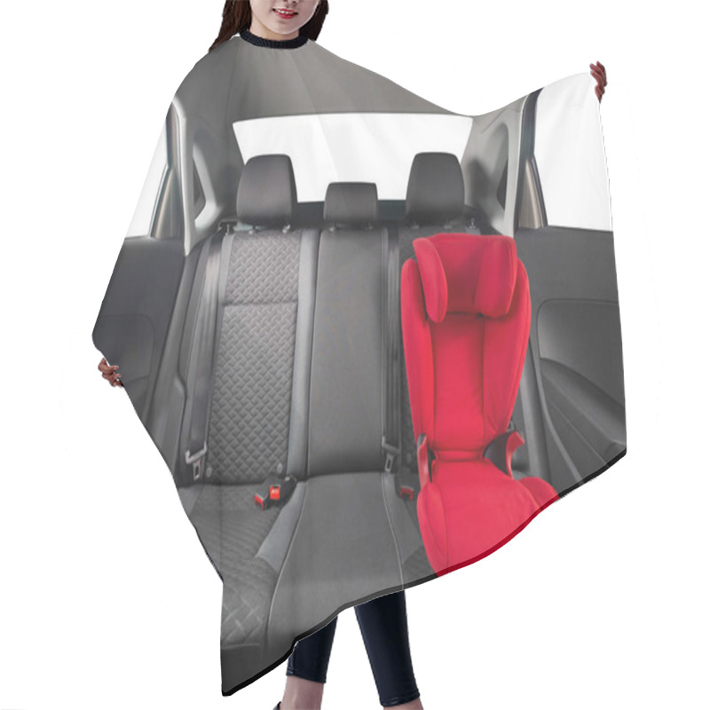 Personality  Kid Car Seat In Car Hair Cutting Cape