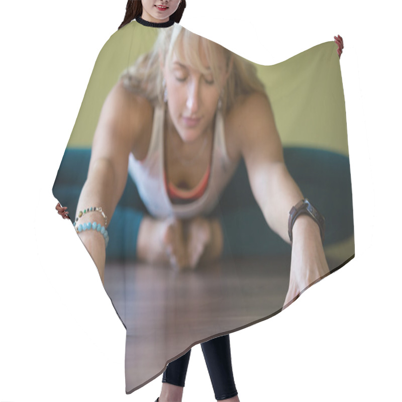 Personality  Baddha Konasana Pose Hair Cutting Cape