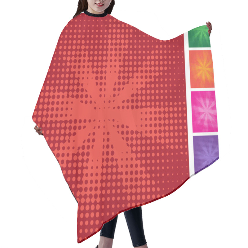 Personality  Burst - Set Hair Cutting Cape