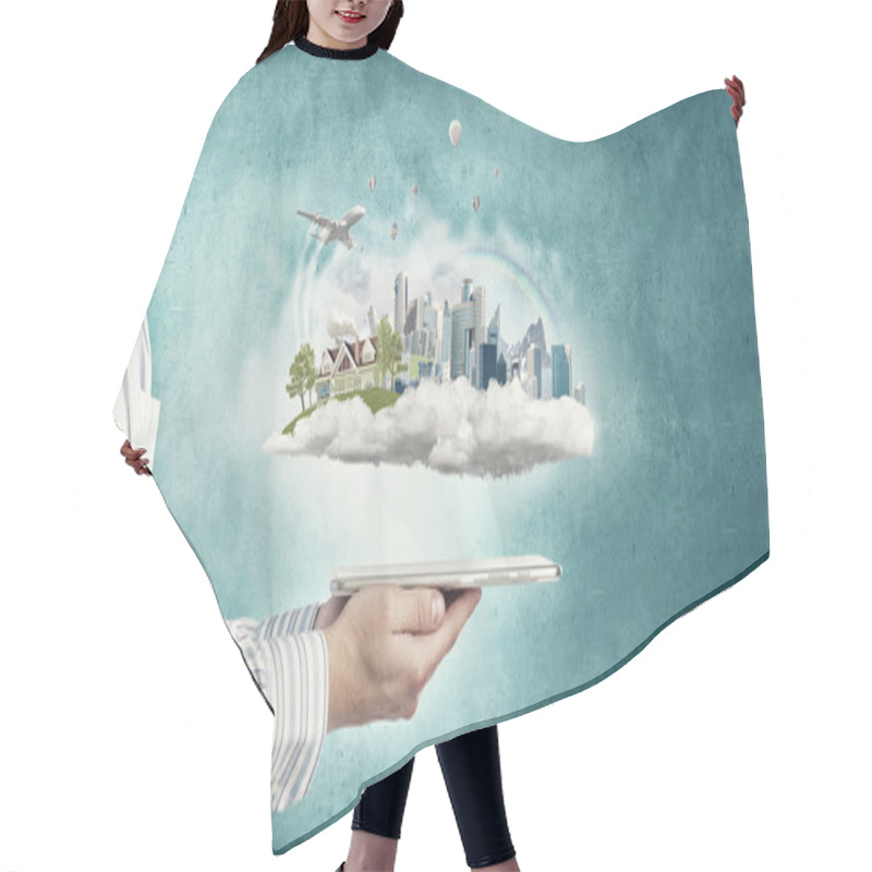 Personality  Urban Life Hair Cutting Cape