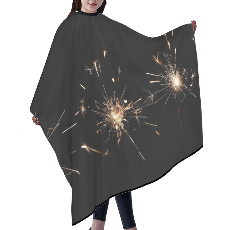 Personality  Sparklers Hair Cutting Cape