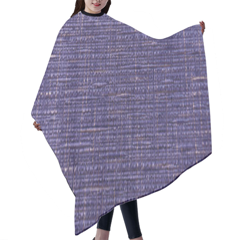 Personality  Bright Blue, Textured Background, With Sackcloth Imitation, Top View, Banner Hair Cutting Cape