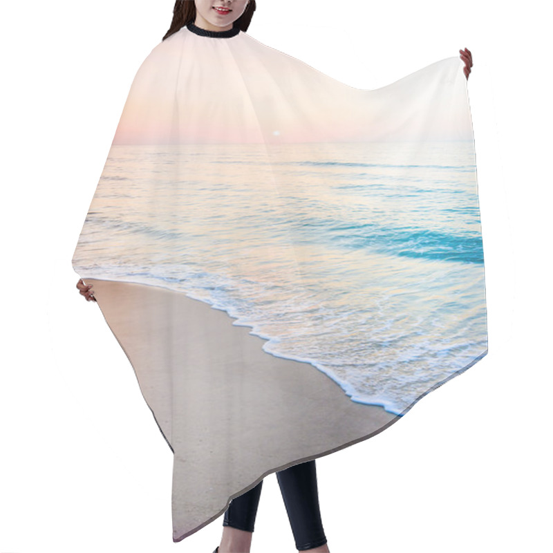 Personality  Summer Sea Beach Hair Cutting Cape