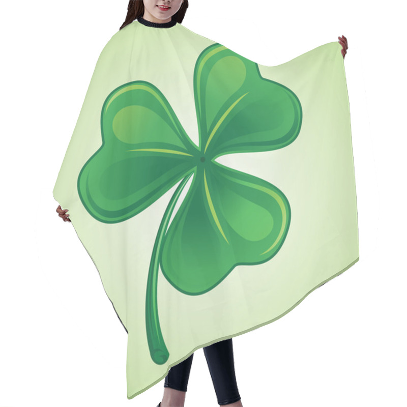 Personality  Shamrock / Clover Hair Cutting Cape