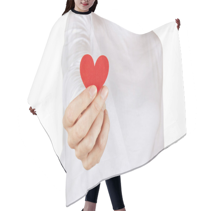 Personality  Take My Heart Hair Cutting Cape