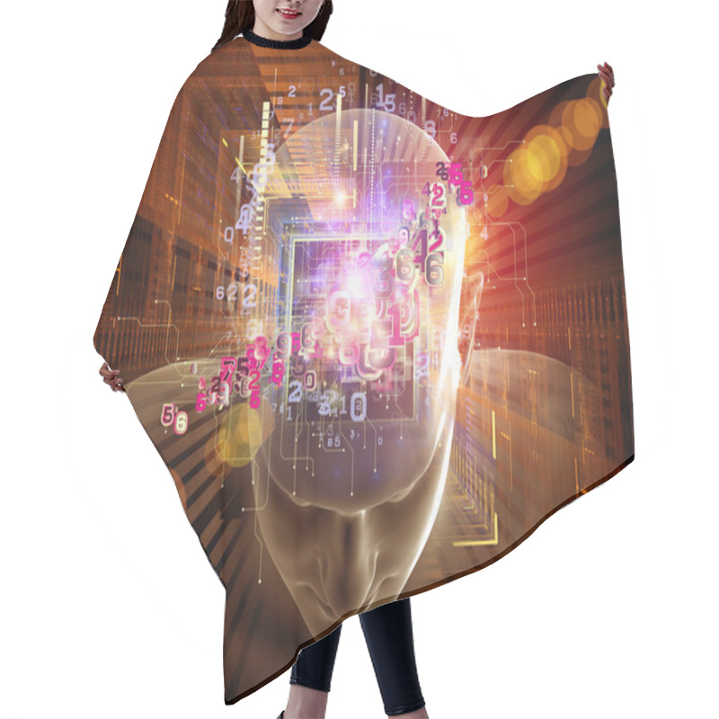 Personality  Mind Processing Hair Cutting Cape