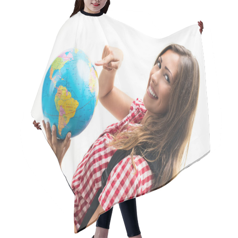 Personality  Explore World Hair Cutting Cape