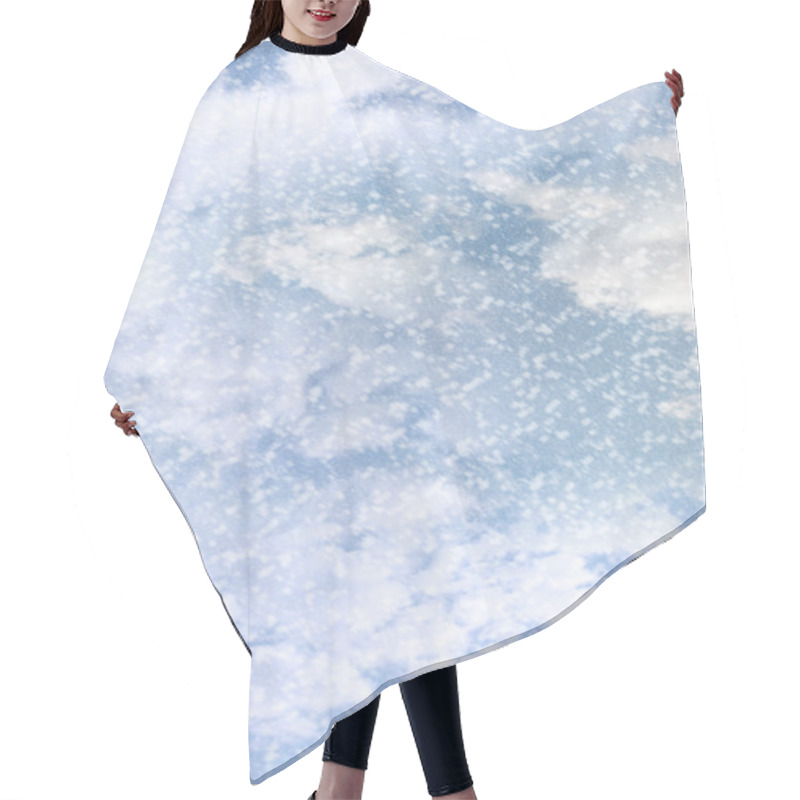 Personality  Snow Storm Hair Cutting Cape